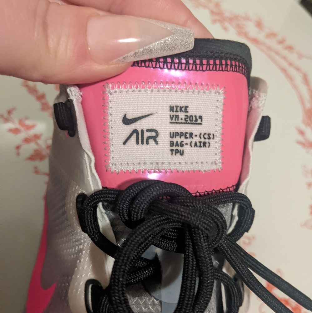 Nike Air Vapormax South Beach Turquoise Pink White Black Sneakers Women's 12 - Picture 9 of 16